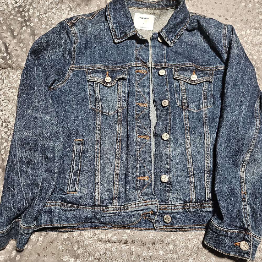 Old Navy Classic Blue Denim Jacket
